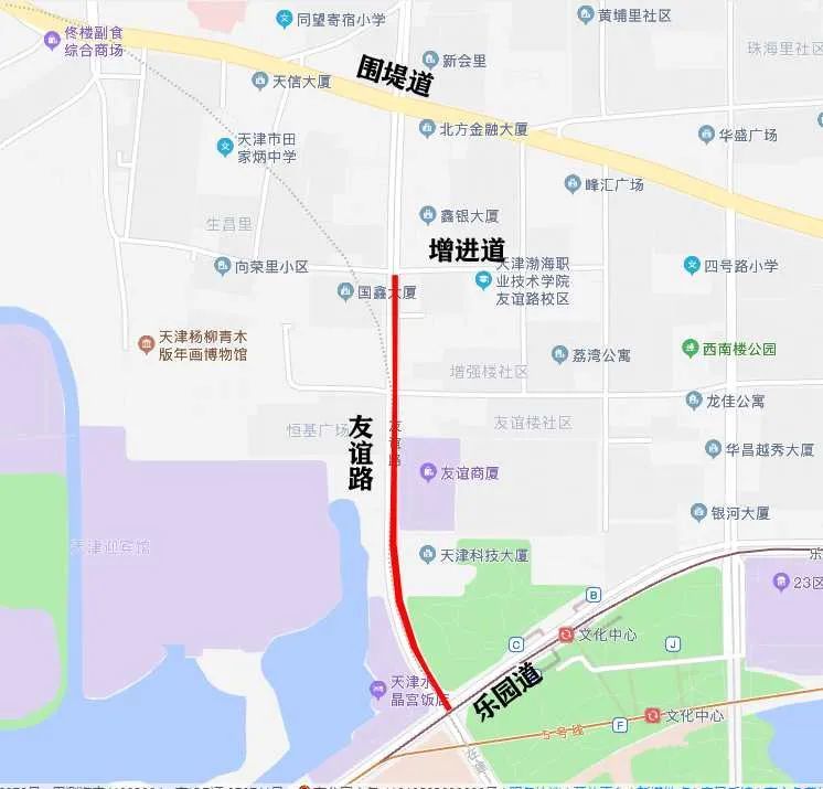 提醒！天津這條主干道改為單行路！