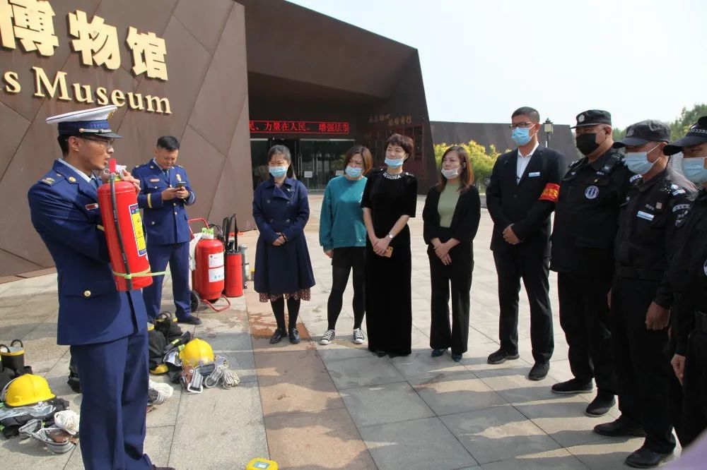 大沽口炮臺遺址博物館開展消防演練活動 建設平安紅色景區(qū)