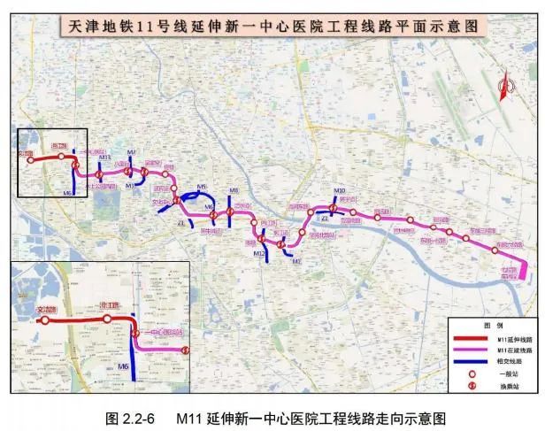 天津又一地鐵線路延伸走向、站位公示！