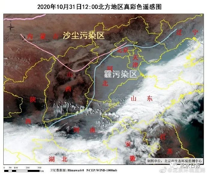 下周，沙塵、霧霾、冷空氣要來天津了！