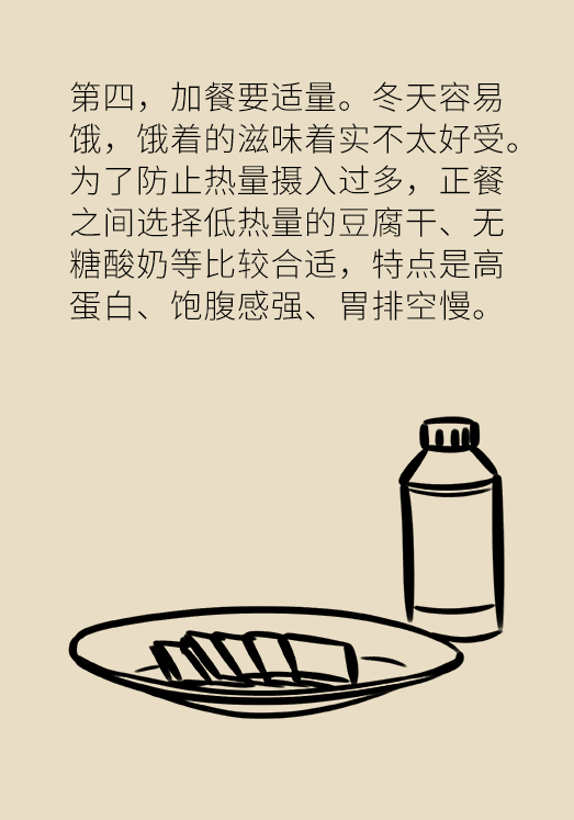 冬天食欲好如何控體重？4招教你不長(zhǎng)胖