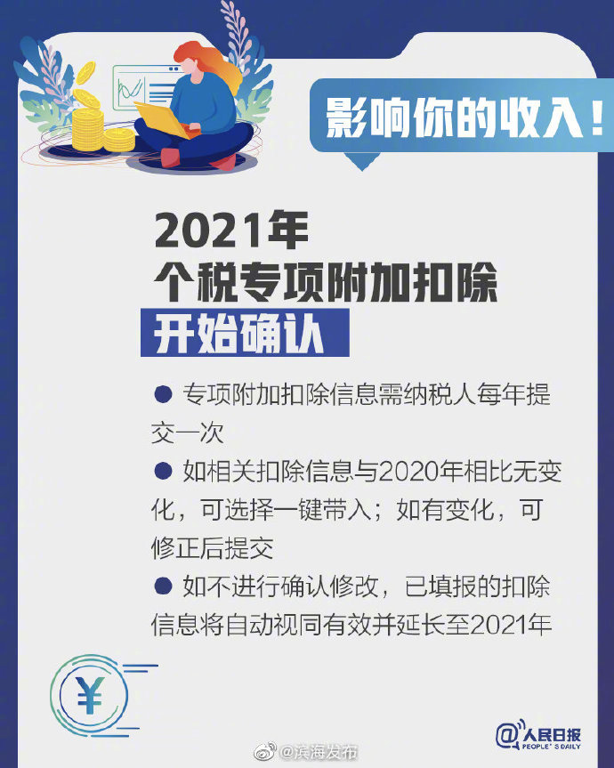 影響你的收入！2021個(gè)稅專項(xiàng)扣除開始確認(rèn)，轉(zhuǎn)存攻略