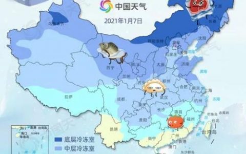 全國(guó)近九成國(guó)土冷如鉆冰箱 你在冰箱哪一層？