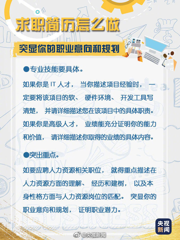 太實用了!手把手教你如何做好一份優(yōu)秀的簡歷...建議收藏！