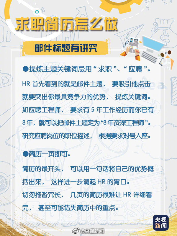 太實用了!手把手教你如何做好一份優(yōu)秀的簡歷...建議收藏！