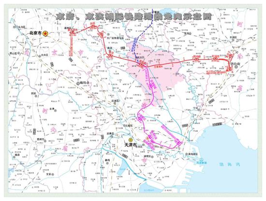 天津新增兩條城際鐵路！明年建成通車！