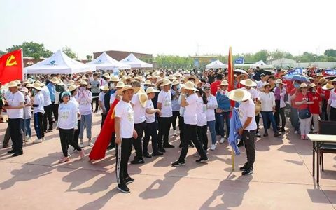 濱城首屆鄉(xiāng)村振興健步行暨小王莊鎮(zhèn)第二屆油菜花節(jié)成功舉辦！