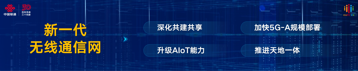 2024 年中國聯(lián)通大會，陳忠岳發(fā)表向新同行主旨演講