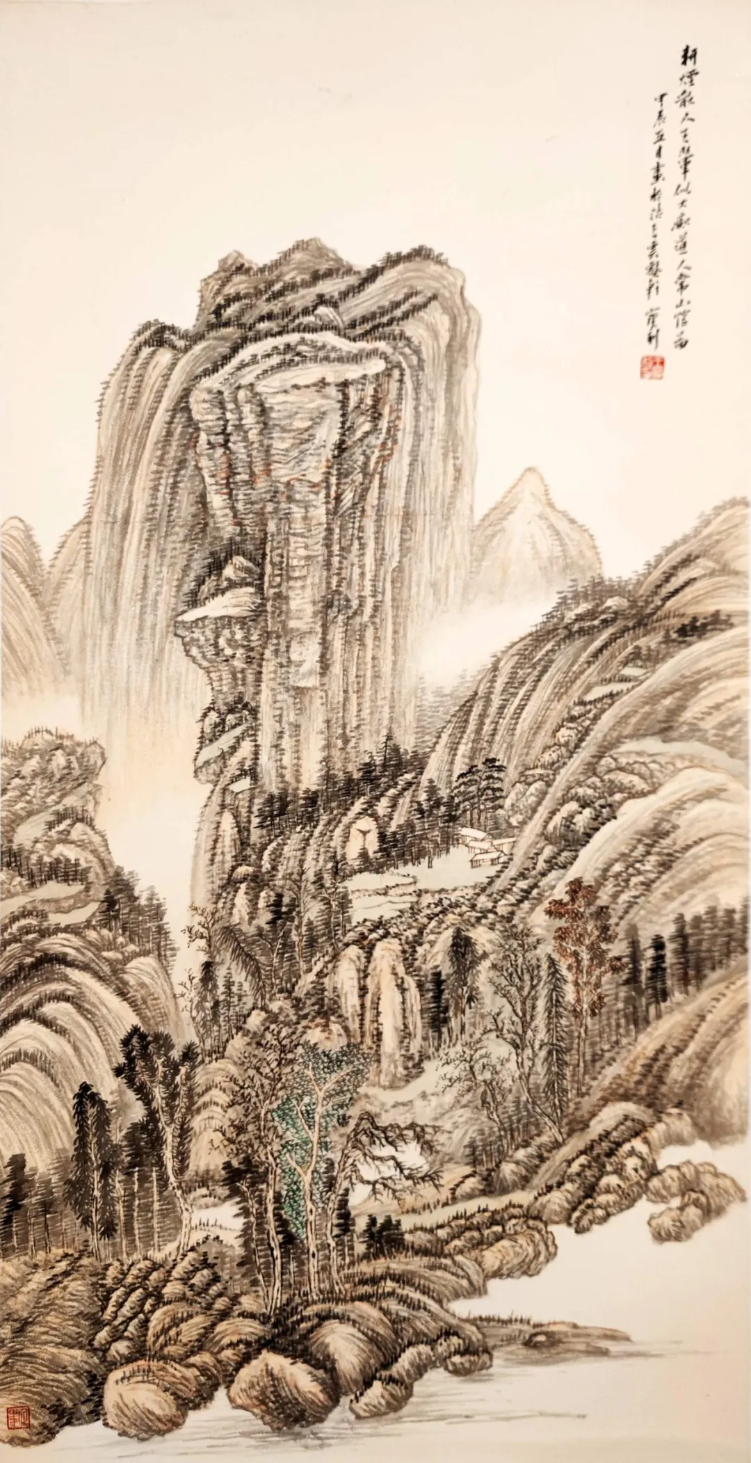 “翰墨蘊(yùn)香 山高水長(zhǎng)”王寶利山水畫線上作品展（一）