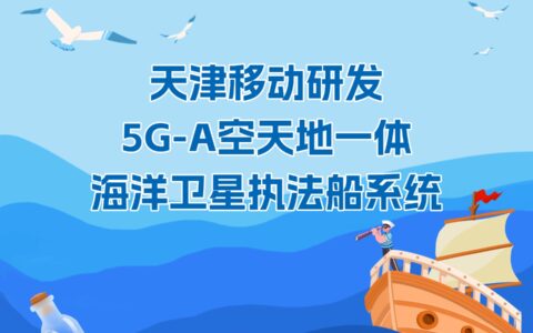 天津移動(dòng)研發(fā)5G-A空天地一體海洋衛(wèi)星執(zhí)法船系統(tǒng)